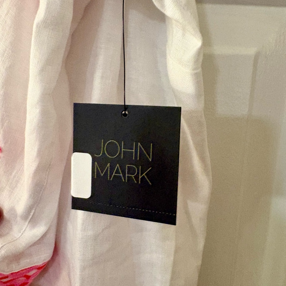 NWT John Mark “Island Dreaming” Embroidered Tunic - Picture 5 of 9